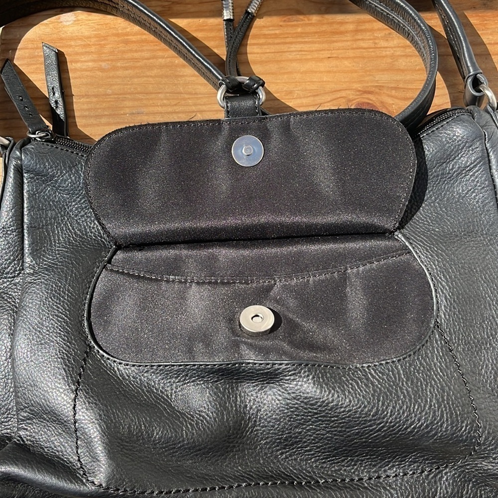 Stone Mountain Black Leather Purse - Picture 6 of 7